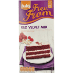 peak's red velvet mix, 400 gram