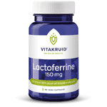vitakruid lactoferrine 150 mg minimaal 95% puur + c, 60 veg. capsules