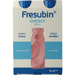 fresubin energy drink aardbei 200ml, 4 stuks
