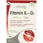 physalis vitamine k2 + d3, 60 tabletten