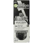 Garnier Pureactive Aha + Bha Charcoal Serum, 30 ml