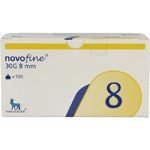 Novo Nordisk Novofine Naalden 0.30 X 8 Mm 30 gram, 100 stuks