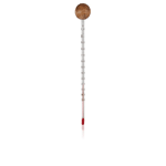 khadi analoge thermometer, 1 stuks