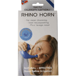 rhino horn neusspoeler blauw, 1 stuks
