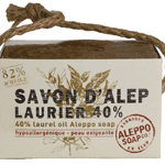 aleppo soap co aleppo zeep 40%, 200 gram