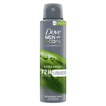 dove deodorant spray men+ care extra fresh, 150 ml