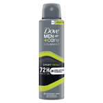dove deodorant spray men+ care sport fresh, 150 ml
