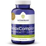 vitakruid relaxcomplex 1250 mg magnesiumtauraat & d3, 180 tabletten
