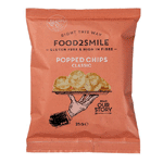 food2smile popped chips classic, 25 gram