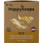 happysoaps hand & voetcreme bar soft argan, 40 gram