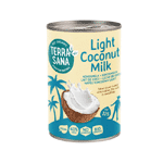 terrasana kokosmelk light 11% vet bio, 400 ml