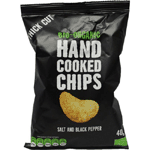 Trafo Chips Handcooked Zout en Peper Bio, 40 gram