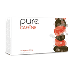 Pure Cafeine 80 Mg, 30 Veg. capsules