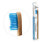 The Humble Co Tandenborstel Bamboe Adult Blauw Brush Soft, 1 stuks