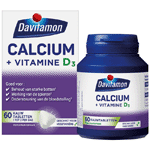 Davitamon Calcium & D3 Mint, 60 Kauw tabletten