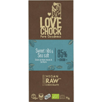 Lovechock Sweet Nibs & Seasalt Bio, 70 gram
