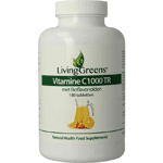 livinggreens vitamine c 1000mg tr, 180 tabletten