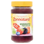 Zonnatura Fruitspread Woudvruchten 75% Bio, 250 gram