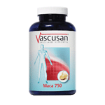 Vascusan Maca 750, 120 capsules