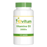 elvitaal/elvitum vitamine d3 3000ie/75mcg, 120 capsules