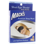 macks shut eye shade sleep mask, 1 stuks