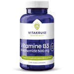 Vitakruid Vitamine B3 Niacinamide 500 Mg, 90 Veg. capsules
