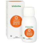 Vitortho Vitamine D3 en K2 Liposomaal, 100 ml