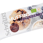 Schnitzer Muffin Bosbessen Bio, 140 gram