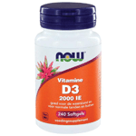 Now Vitamine D3 2000ie, 240 Soft tabs