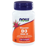 Now Vitamine D3 2000ie, 120 Soft tabs