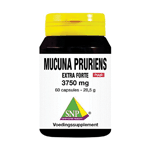 snp mucuna pruriens extra forte 3750mg puur, 60 veg. capsules