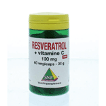 Snp Resveratrol + Vitamine C 100 Mg Puur, 60 Veg. capsules