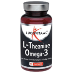 Lucovitaal L-theanine Omega 3, 90 capsules