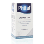 Phital Lactase 4500, 50 Kauw tabletten