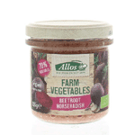 Allos Farm Vegetables Rode Biet & Mierikswortel Bio, 135 gram