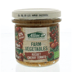 Allos Farm Vegetables Rucola & Kerstomaat Bio, 135 gram