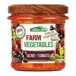 Allos Farm Vegetables Tomaat & Olijf Bio, 135 gram