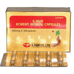 Ilhwa Korean Ginseng capsule, 50 capsules