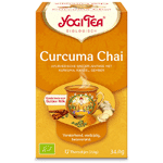 Yogi Tea Curcuma / Turmeric Chai Tea Bio, 17 stuks