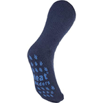 heat holders mens slipper socks maat 6-11 deep blue, 1paar