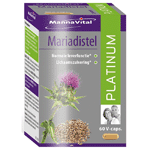 Mannavital Mariadistel Platinum, 60 Veg. capsules