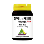 Snp Appel Pruim Vezels 600 Mg Puur, 60 capsules