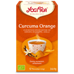 Yogi Tea Turmeric/curcuma Orange Bio, 17 stuks