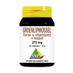 Snp Groenlipmossel Forte + Vitamines + Koper, 60 capsules