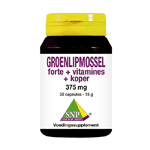 Snp Groenlipmossel Forte + Vitamines + Koper, 30 capsules
