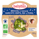 Babybio Mon Petit Plat Broccoli Princessenbonen Rijst Bio, 230 gram