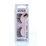 kiss kunstwimpers natural stunning, 1paar
