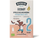 biobim ekobaby 2 opvolg zuigelingenvoeding 6+ maanden bio, 600 gram
