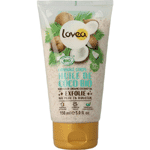 lovea bodyscrub coconut oil dry skin organic, 150 ml