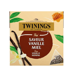 Twinings Zwarte Thee Vanille Honing, 20 stuks